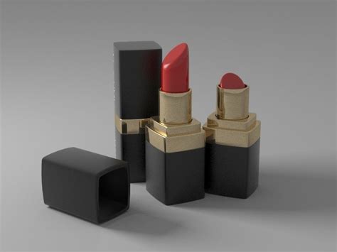 3d Model Lipstick Various Cgtrader