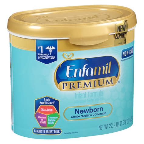 Enfamil Premium Newborn Infant Formula Powder Makes 156