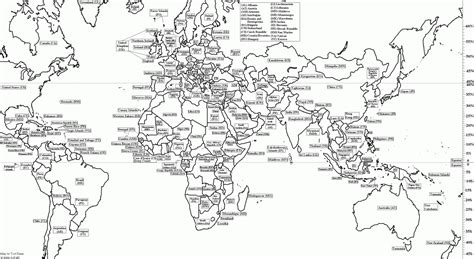 Countries World Map Coloring Page Coloring Page For Kids Coloring Home