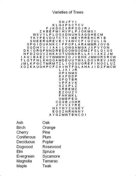 Printable Word Puzzles For Seniors Printable Crossword