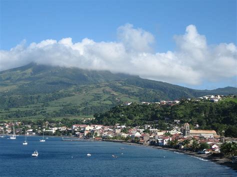 Mount Pelée Saint Pierre Martinique Lac Geo