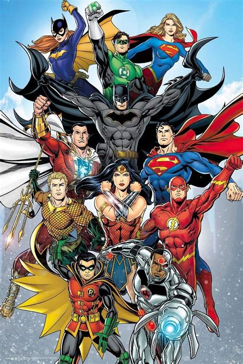 Poster Stop Online Justice League Of America Jla Dc Comics Poster