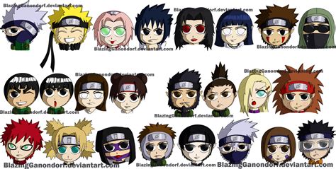 Gambar Naruto Wallpaper Chibi Naruto Anime Characters