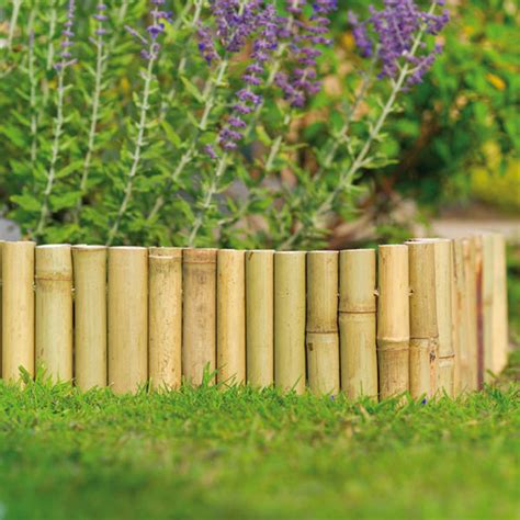 Edging Design Ideas Bamboo Edging The Perfect Addition To Any Yard