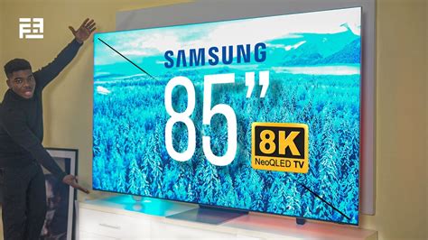 Samsungs Massive 85 Inch Neo Qled 8k Tv Qn900a 2021 Youtube
