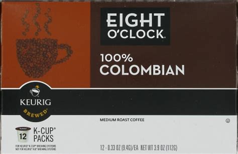 Eight Oclock 100 Colombian Coffee K Cup Pods 12 Ct Fred Meyer