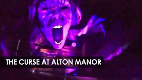 Alton Towers Darkridehaunted House The Curse At Alton Manor 2023 Youtube