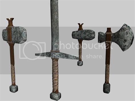 Set Of Oblivion Weapons — Polycount