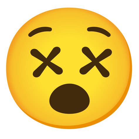 😵 Face With Crossed Out Eyes Emoji Dizzy Emoji Cursed Emoji X Eyes Emoji