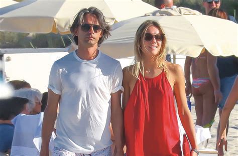 Pippo Inzaghi futuro papà in vacanza con la fidanzata Angela Robusti