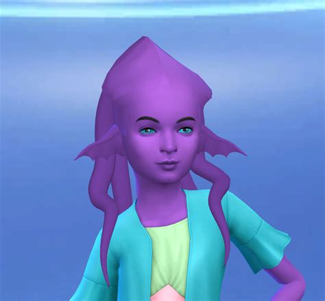 Squid Head For Children And Toddlers Sims 4 Toddler Sims