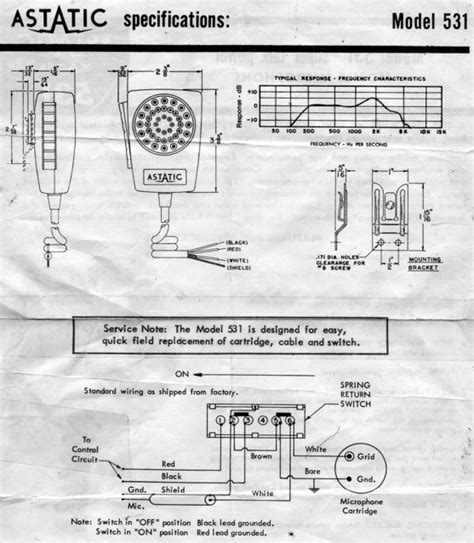 Astatic 575 M6 Wiring Diagram
