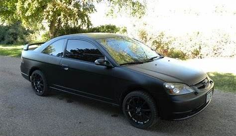 Blacked Out Honda Civic Coupe - Best Honda Civic Review