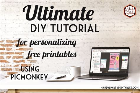 Diy Printable Tutorials Learn How To Easily Edit Free Printables With