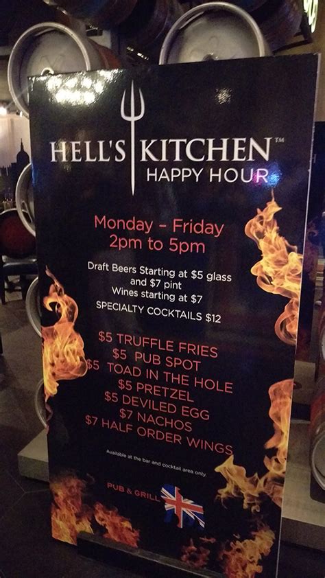 Hell's kitchen las vegas menu offerings. New Hell's Kitchen Happy Hour Menu at Gordon Ramsay's ...