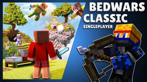 Bedwars Classic Map Gameplay Singleplayer Bedwars Against Spiders