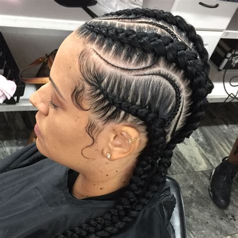 Cornrows are a popular hairstyle from the red carpet to everyday wear, but these braids actually originated in africa in 3000 b.c. 4 with small | Cornrow hairstyles, Feed in braids ...