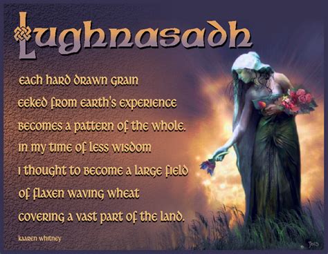 Aot Lughnasadh Harvest Celebration Pagan Wholeness
