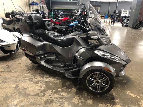 You don't have to hold it up at stoplight,no worries about droping it,it is safer sharper and. 2011 Can Am Spyder | American Motorcycle Trading Company ...
