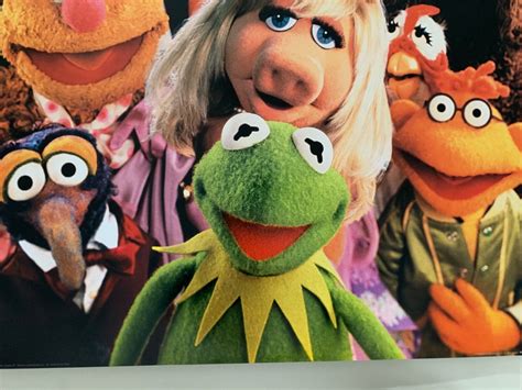 The Muppetsthe Muppet Show Rare Licensed 1990s Poster Ebay