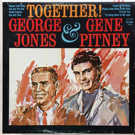 George Jones Gene Pitney Together Vinyl Discogs