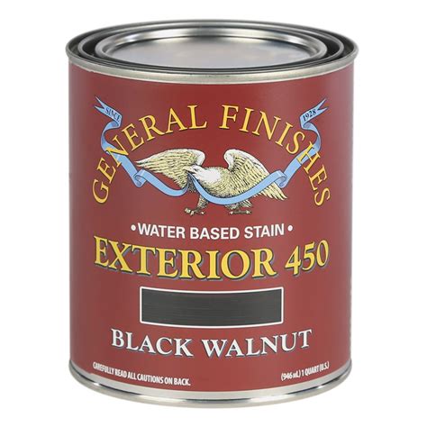 Exterior 450 Wood Stain Black Walnut - 946ml