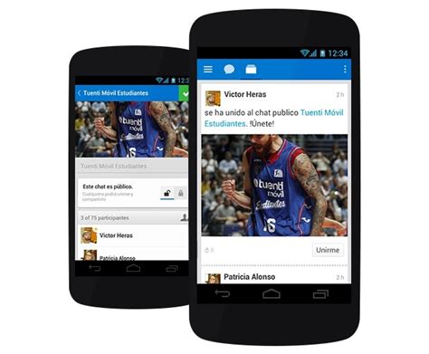 Tuenti Lanza La Versión 40 De Su App Para Android Con Chats Públicos