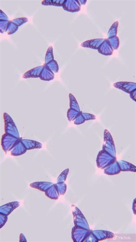 Purple Butterfly Computer Wallpaper Aesthetic