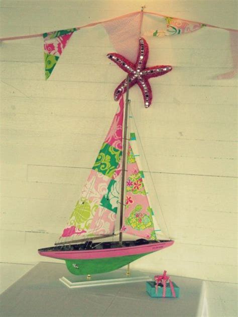 How Cute Is This Lilly Pulitzer Sailboat Nautical Wedding Theme