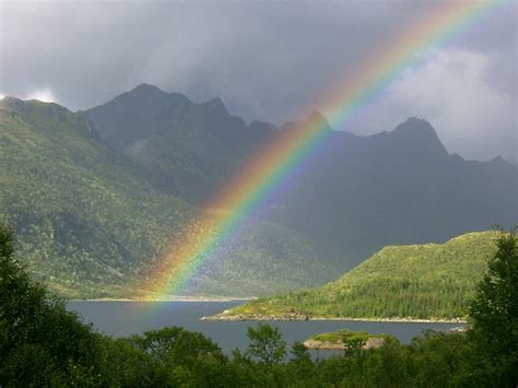 Rainbow Over A Fjord By Ighengiskhani On Deviantart