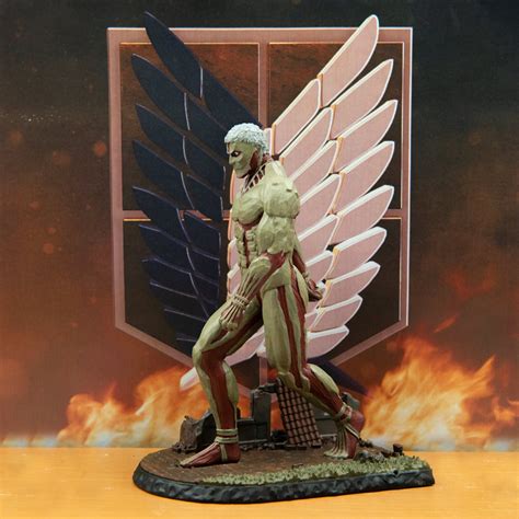 Action Figure Armored Titan Reiner Attack Titan Etsy Canada