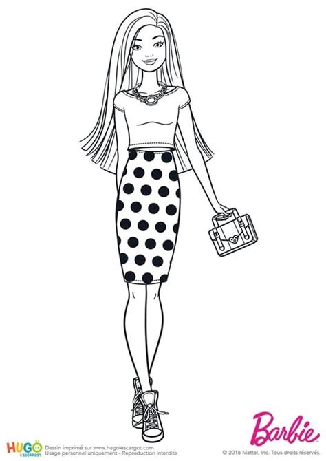 Barbie Fashionista Coloring Pages Coloring Homyracks