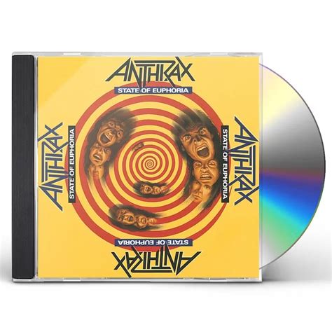 Anthrax State Of Euphoria Cd The Vinyl Room