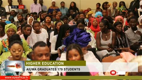 Aiuwa Graduates 179 Students Youtube