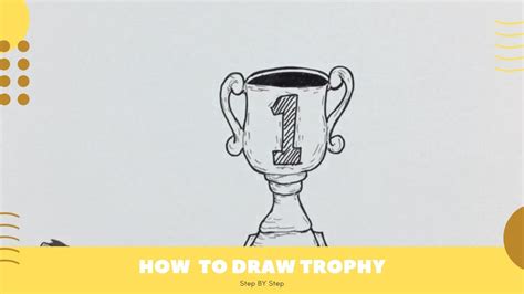 How To Draw Trophy Easy Youtube