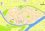 Namur tourist map