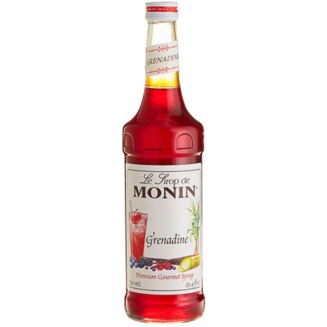 Monin Premium Grenadine Flavoring Syrup