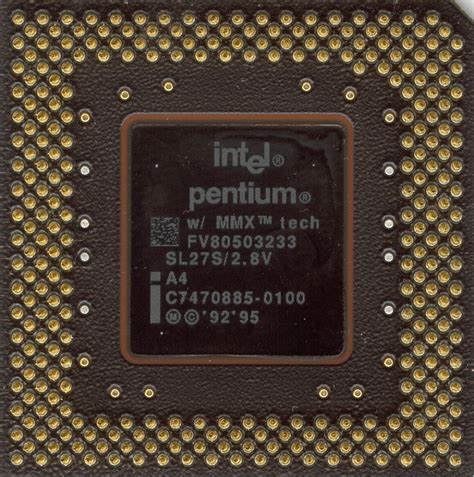 Intel Pentium 233 Mmx Hardware Museum