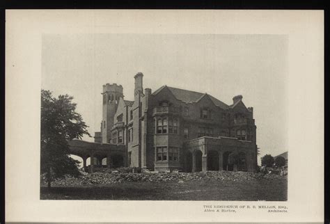Old Mansion On Fifth At Site Of Mellon Park Rpittsburgh