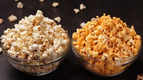 Popcorn 2 Ways Cheese Popcorn And Butter Popcorn Aarti Madan