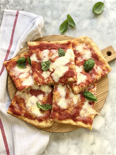 Pizza Margherita In Teglia Romana Tempo Di Cottura