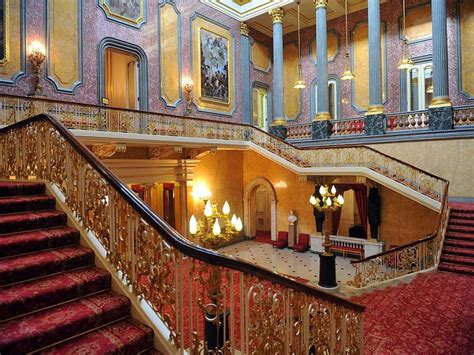 Grand Stairs Architecture Monuments Royal Palaces Buckingham Palace