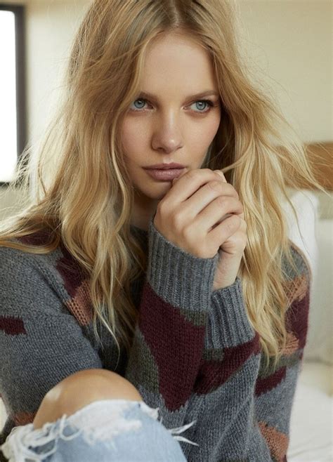 Marloes Horst Stars In The 360 Cashmere Fallwinter 2019 Campaign