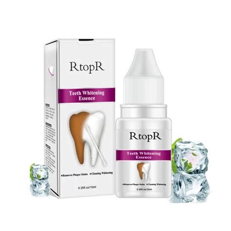 Rtopr Teeth Oral Hygiene Essence Whitening Essence Remove Plaque Stains