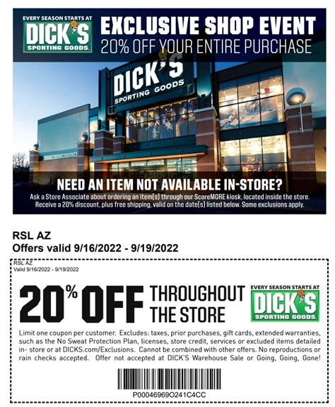 Score 20 Off At Dick S Sporting Goods This Weekend