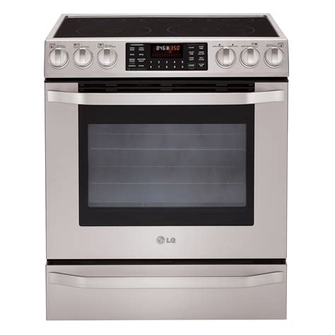 Lg Lse3092st 30 Slide In Electric Range W Convection Stainless