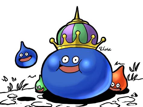 Dragon Quest Slimes By Rongs1234 On Deviantart Dragon Quest Slime Dragon Quest Branding