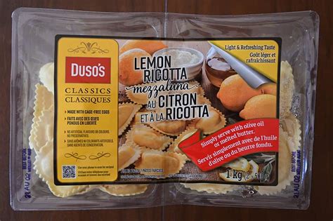 Costco Ready Made Pasta- Duso's Lemon Ricotta Mezzaluna Review ...
