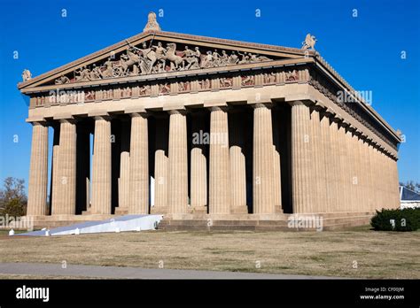 Parthenon In Nashville Tennessee Stock Photo Alamy