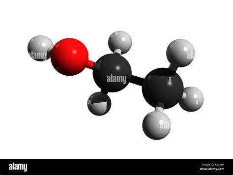 Ethanol Alcohol Molecule Etoh High Resolution Stock Photography And
